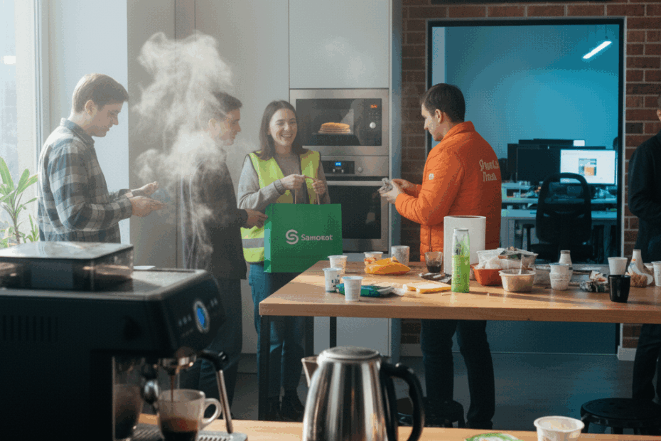 A Moscow Office Morning Mystery morning in the office