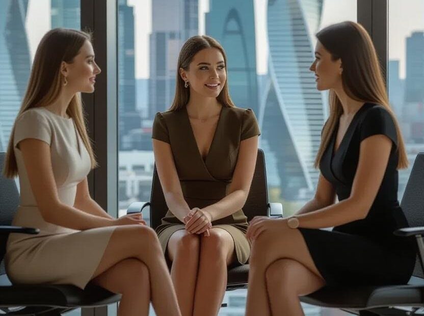 Women in the Office — Quiet Drama in Heels office